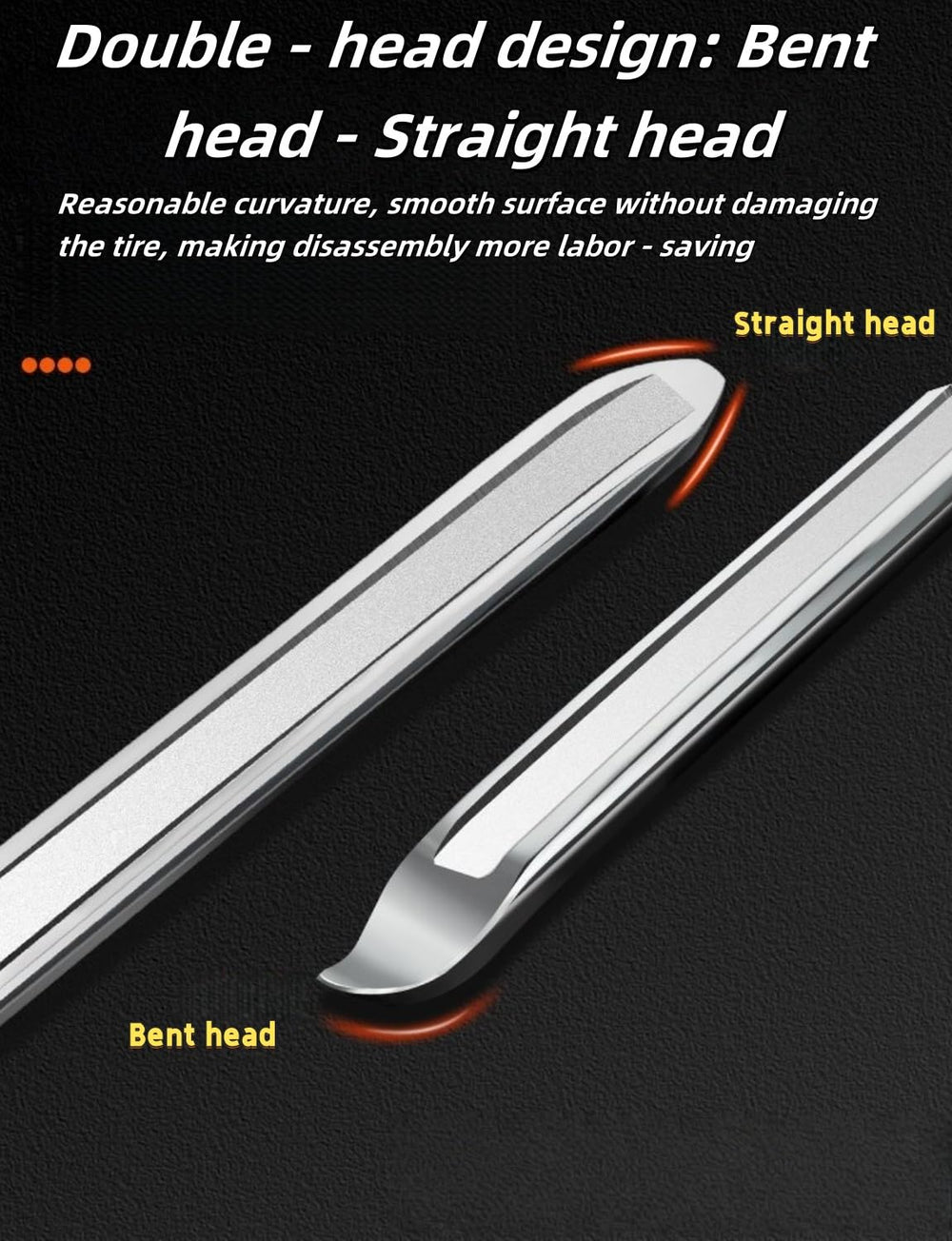 Crssmet chrome-plated ends resist deformation during stubborn beads