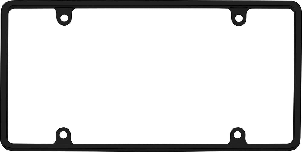 Cruiser Accessories 21350 Slim Rim Frame front view with sleek black finish