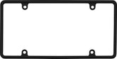 Cruiser Accessories 21350 Slim Rim Frame front view with sleek black finish