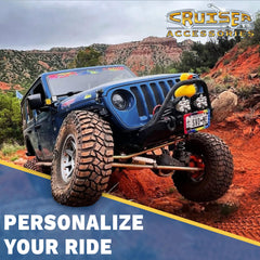 Cruiser Accessories 21350 Slim Rim Frame black powder coat on frame
