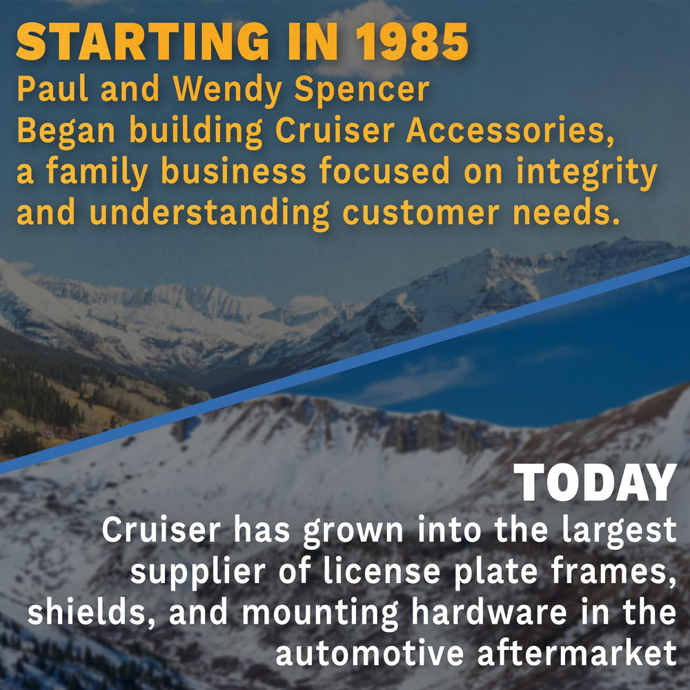 Cruiser Accessories on vehicle displays distinctive style for city or farm settings.