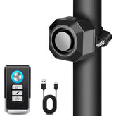 Cruxer Bike Alarm main unit with compact design for bikes and scooters.