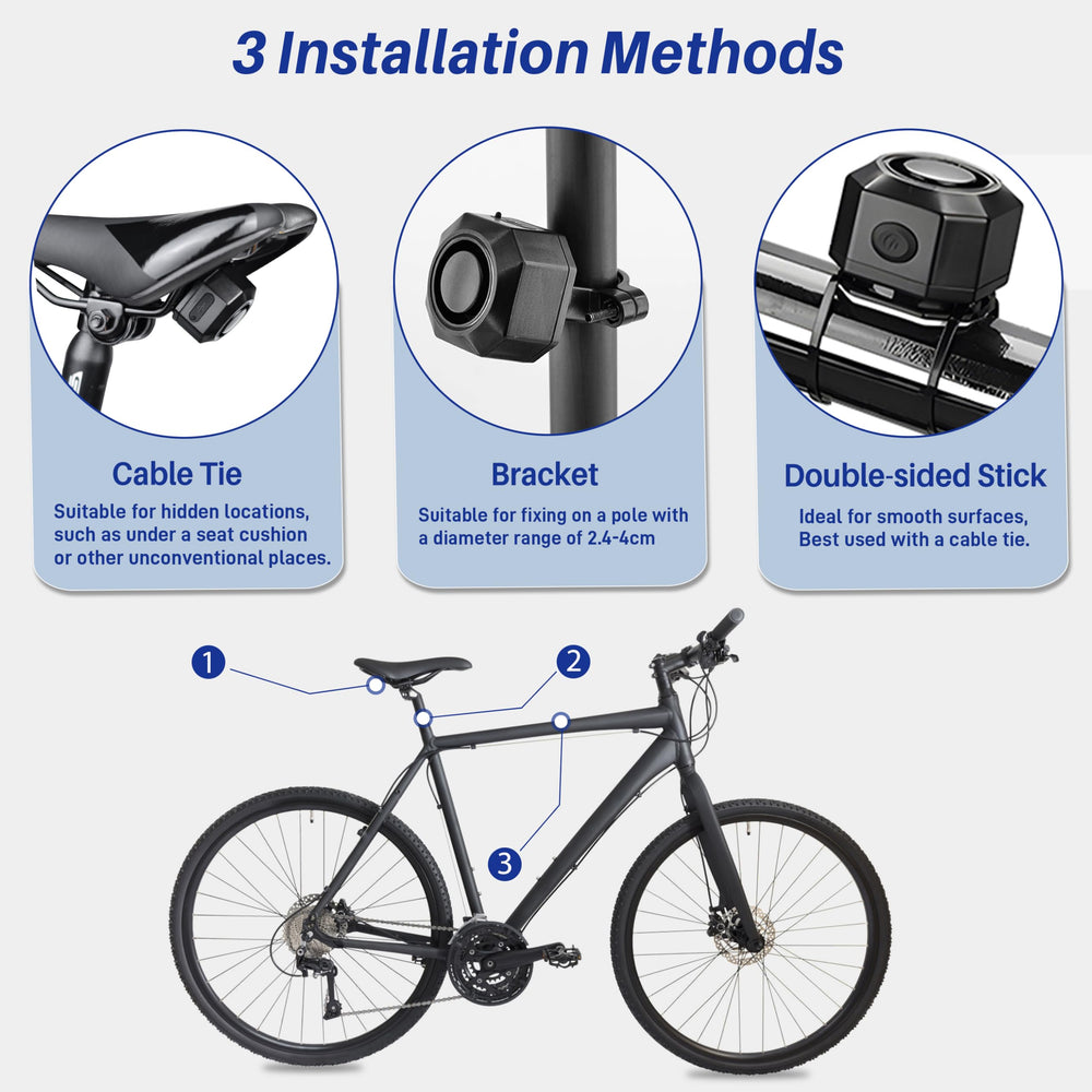 Cruxer 3D displacement sensor capturing movement accurately to deter theft.