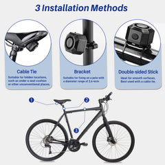 Cruxer 3D displacement sensor capturing movement accurately to deter theft.