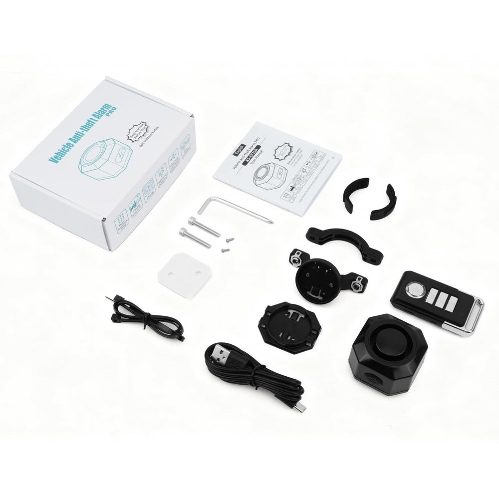Cruxer secure mounting kit with tools included for quick setup.