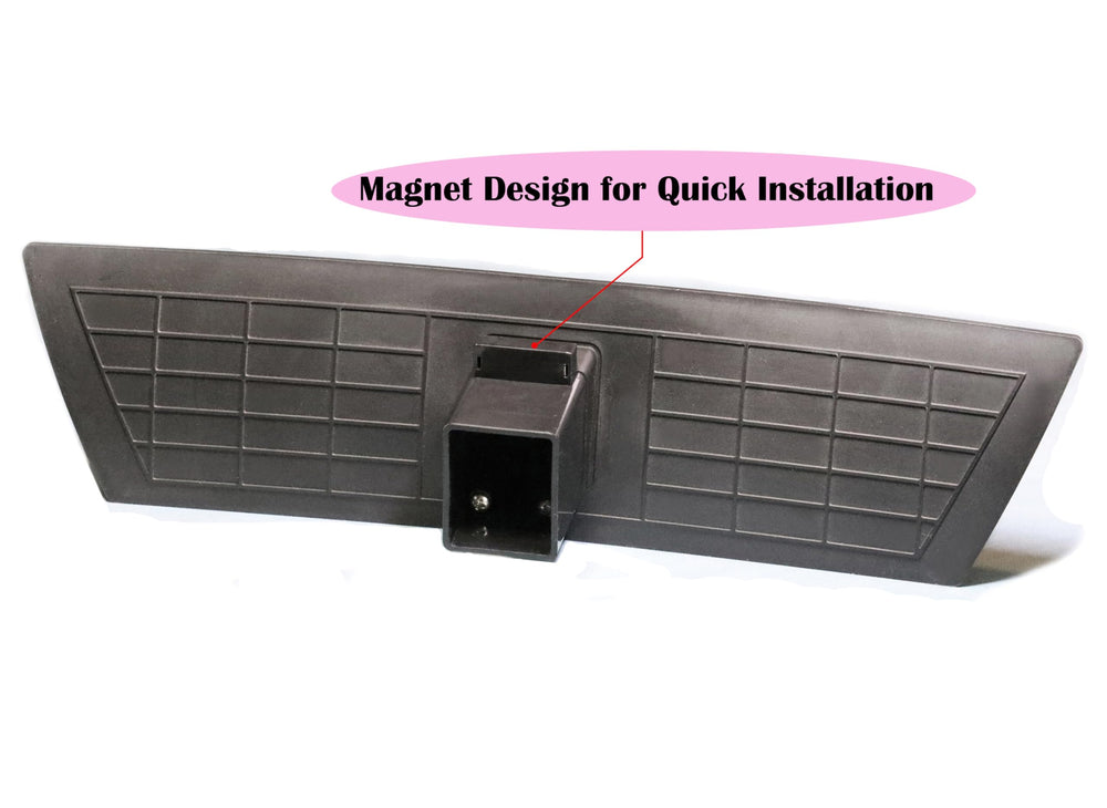 Crvicv Model Y hitch cover designed for factory tow, snug fit