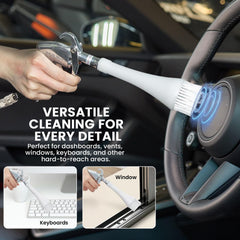 CrysGuard ProClean 360 engine bay cleaning with precision air spray.
