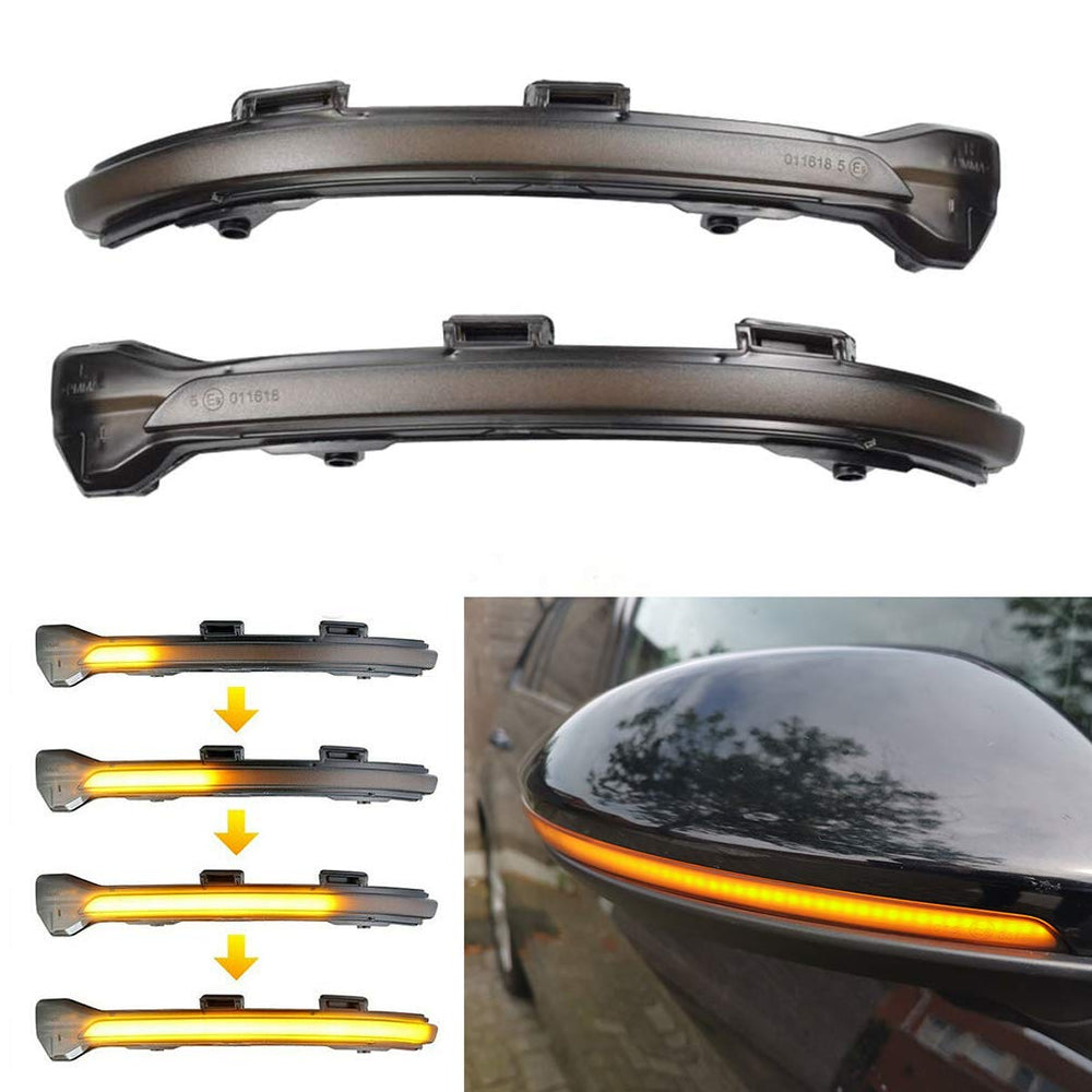 csslyzl dynamic LED mirror turn signal for VW Golf MK7 with sequential blink