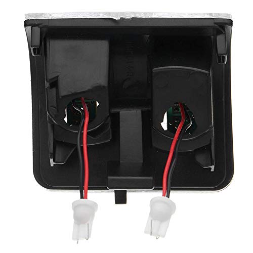 csslyzl Ford side mirror marker light installation guide showing plug-and-play ease