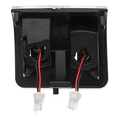 csslyzl Ford side mirror marker light installation guide showing plug-and-play ease