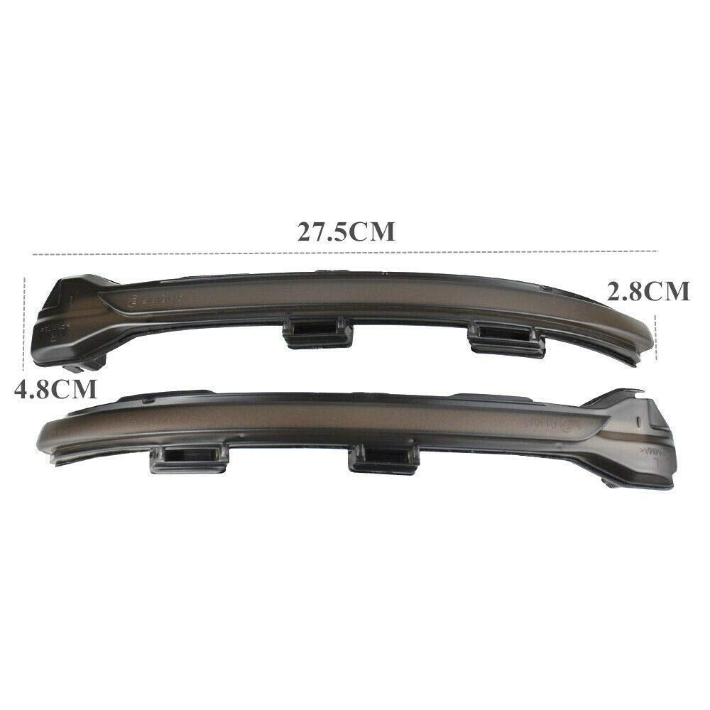 csslyzl left mirror indicator with dynamic sequential lighting for VW Golf MK7