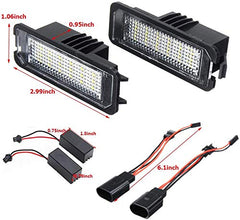csslyzl license plate light 18 bright xenon white LEDs illuminate plate