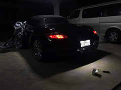 csslyzl license plate light 6000K white glow for safer nights