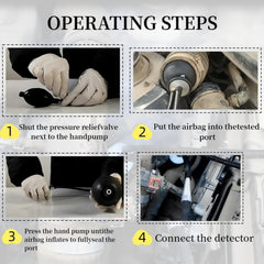 Csttler automotive smoke test application demonstrates comprehensive leak diagnostics.