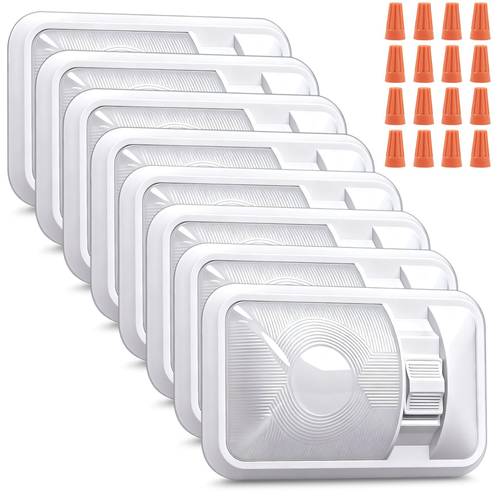 CT Capetronix RV interior 12V LED lights eight-pack bright and even
