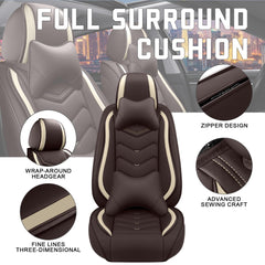 CTDS car seat cover for Honda Civic rear seat shows protective style and easy cleanup.