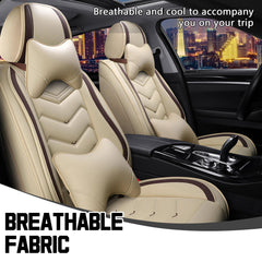CTDS headrests included for cohesive styling and added neck support.
