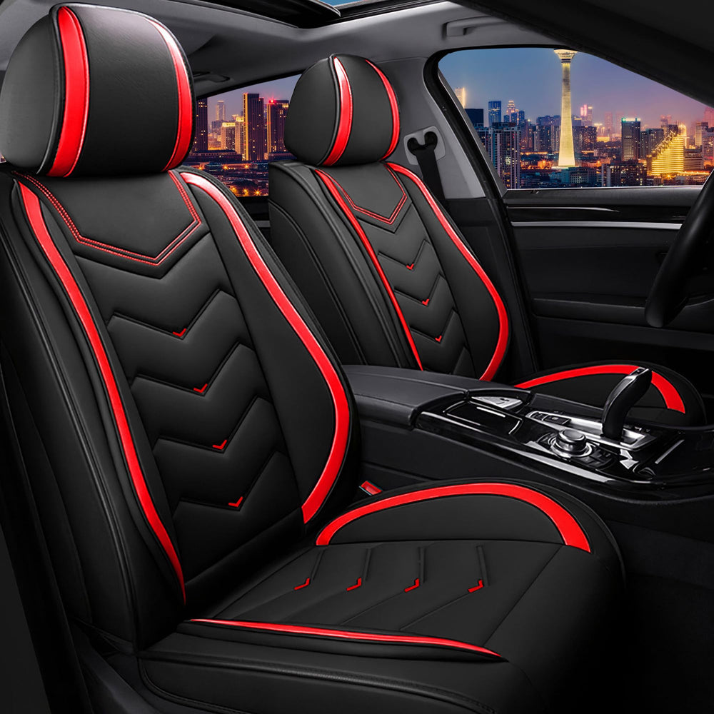 CTDS RAM seat cover front view with premium Nappa leather for comfort and protection.
