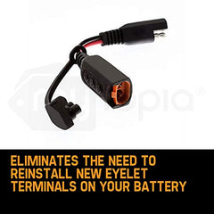 CTEK Comfort Indicator Pigtail installation is simple and tool-free