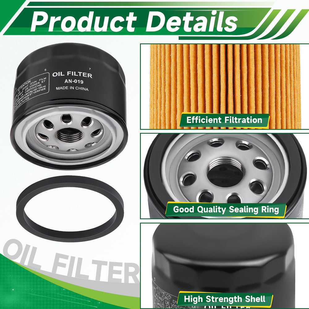 CTLLKG 49065-0721 oil filter side view emphasizes secure seal
