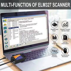 CTobd Elm327 setup shows USB driver and FScan software requirements on Windows.