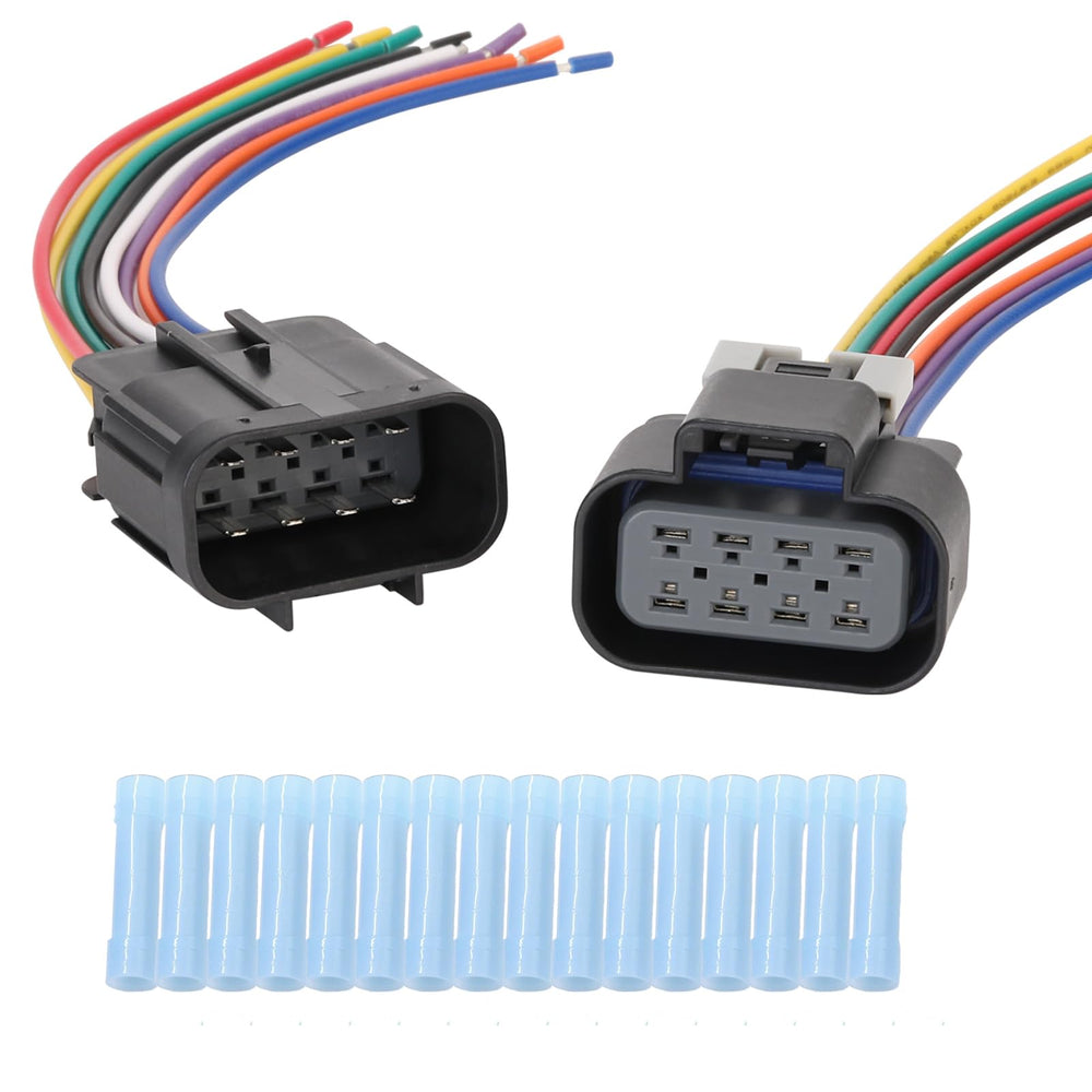 CTTMEOOB 8-pin headlights connector harness for Silverado delivers steady power.