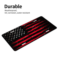 CTVSLFU aluminum license plate resists rust and harsh weather for long-lasting use.