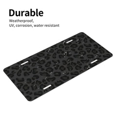 CTVSLFU license plate cover 4 pre-drilled holes enables quick, hassle-free mounting.