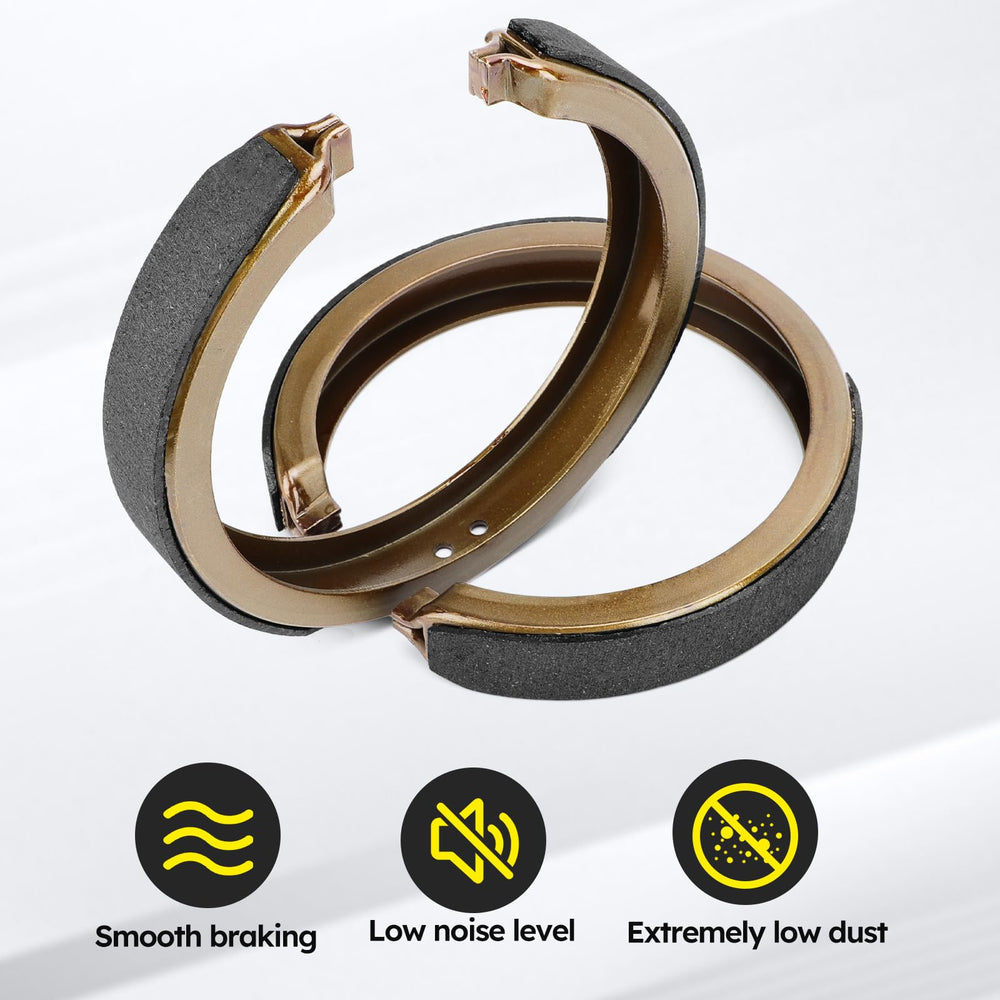 C-Tzu brake shoes installation kit with hardware for an easy, stress-free fit.