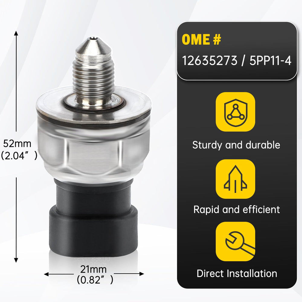 C-Tzu fuel pressure sensor 12635273 durable materials for long-lasting performance.