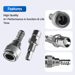 CULMKARI easy-fit fuel connector designed for DIY enthusiasts.