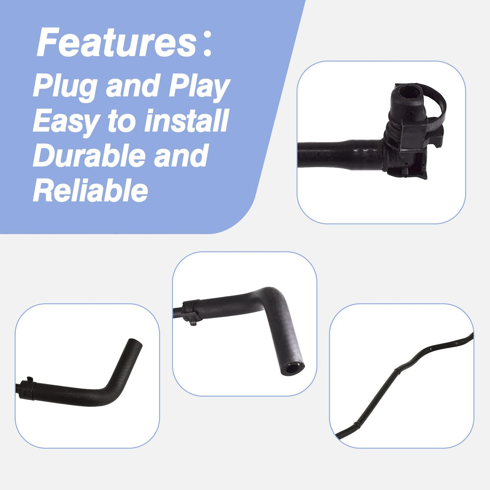 Easy plug-and-play installation with minimal tools thanks to perfect matches.