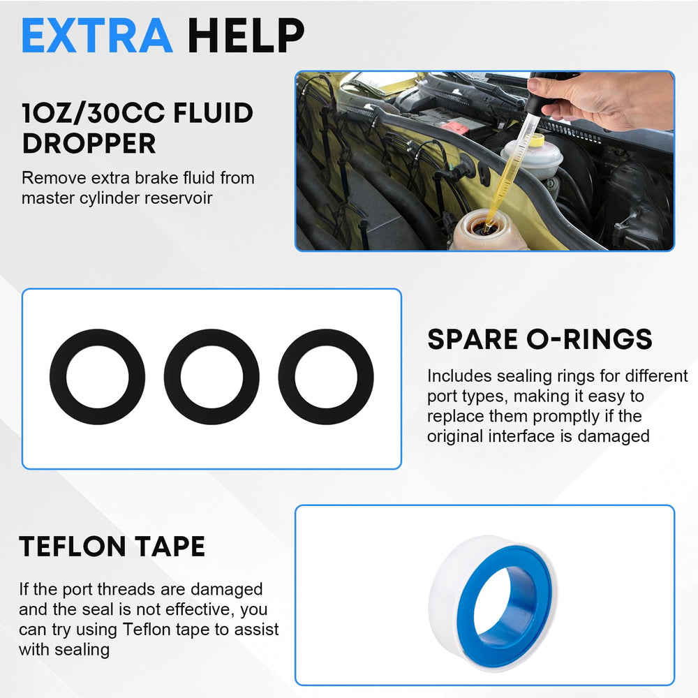Cupbunny complete brake bleeder kit for professional results at home