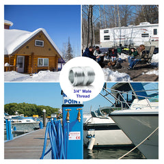 Cupohus RV-friendly storage in compact form for four-season trips