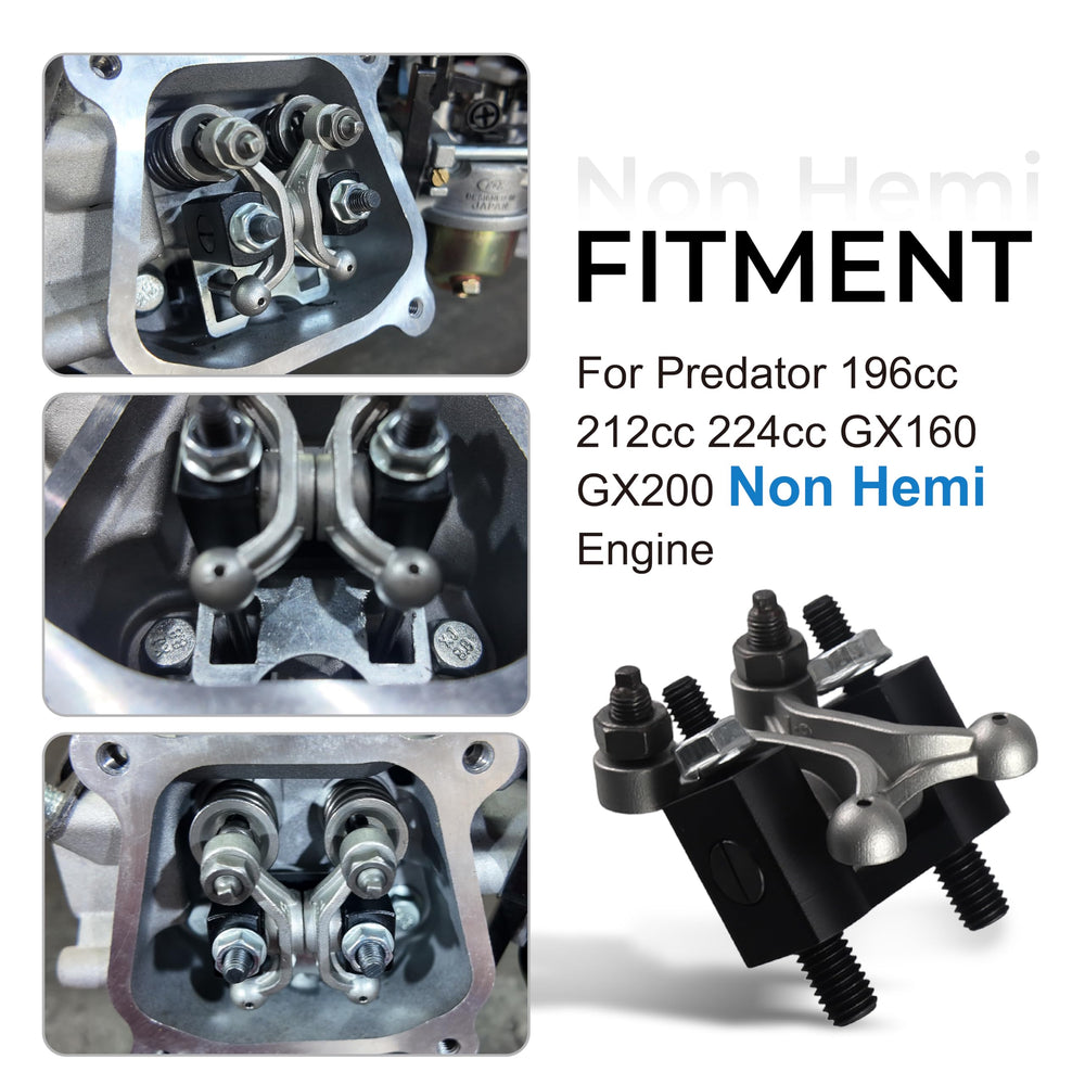 CUQFVAT Predator 212 rocker arm highlights a sturdy upgrade for higher RPM and response.