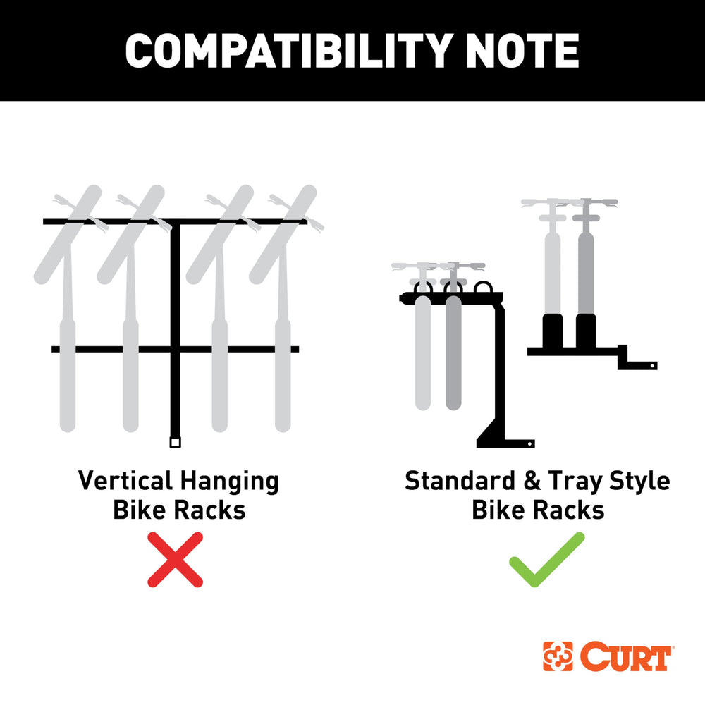 CURT 13615 on vehicle demonstrates reliable strength for utility and camping trips
