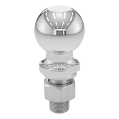 CURT 2-5/16-inch chrome trailer ball ready for heavy-duty towing.