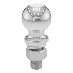 CURT 40007 chrome trailer hitch ball ready for heavy towing