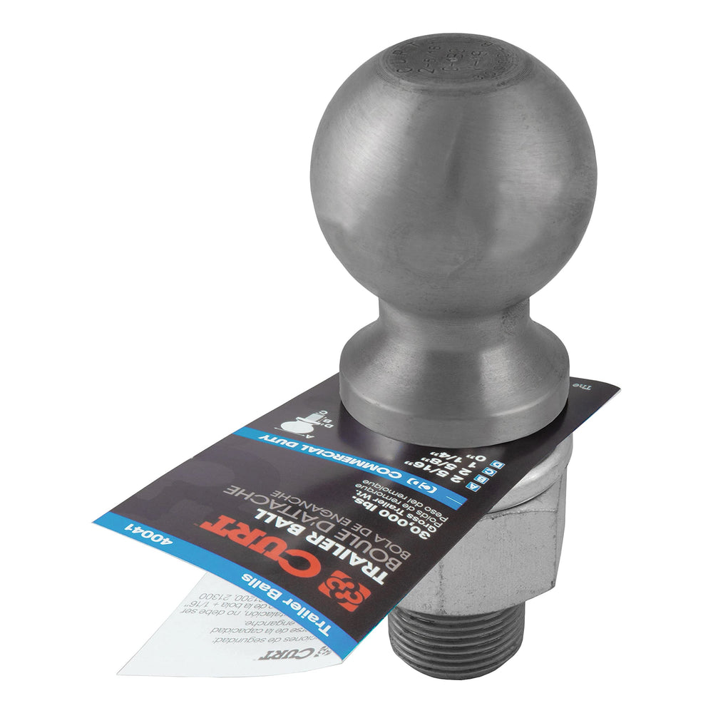 CURT 40085 product image illustrating safety testing per VESC standards.