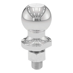 CURT 40095 chrome hitch ball ready for yard work and small trailer towing