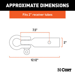 13,000 lbs straight line pull rating supports tough vehicle recovery