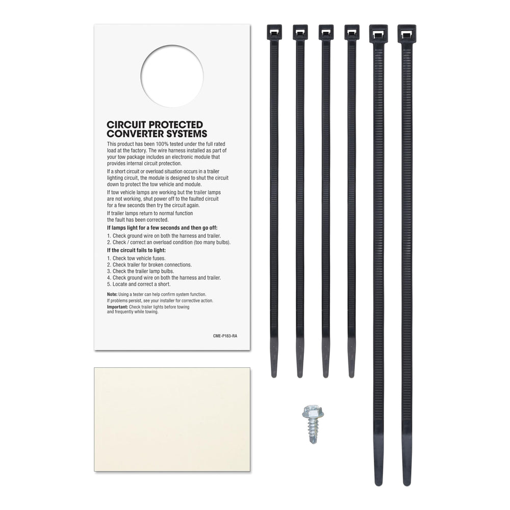 CURT 55336 dust cover protects the socket when idle