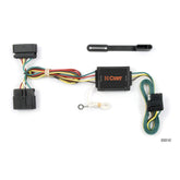 CURT 55510 4-pin harness plugs into tail light assembly for easy trailer power.