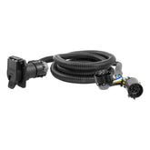 CURT 56070 7ft extension-harness in-bed routing for easy power access while towing