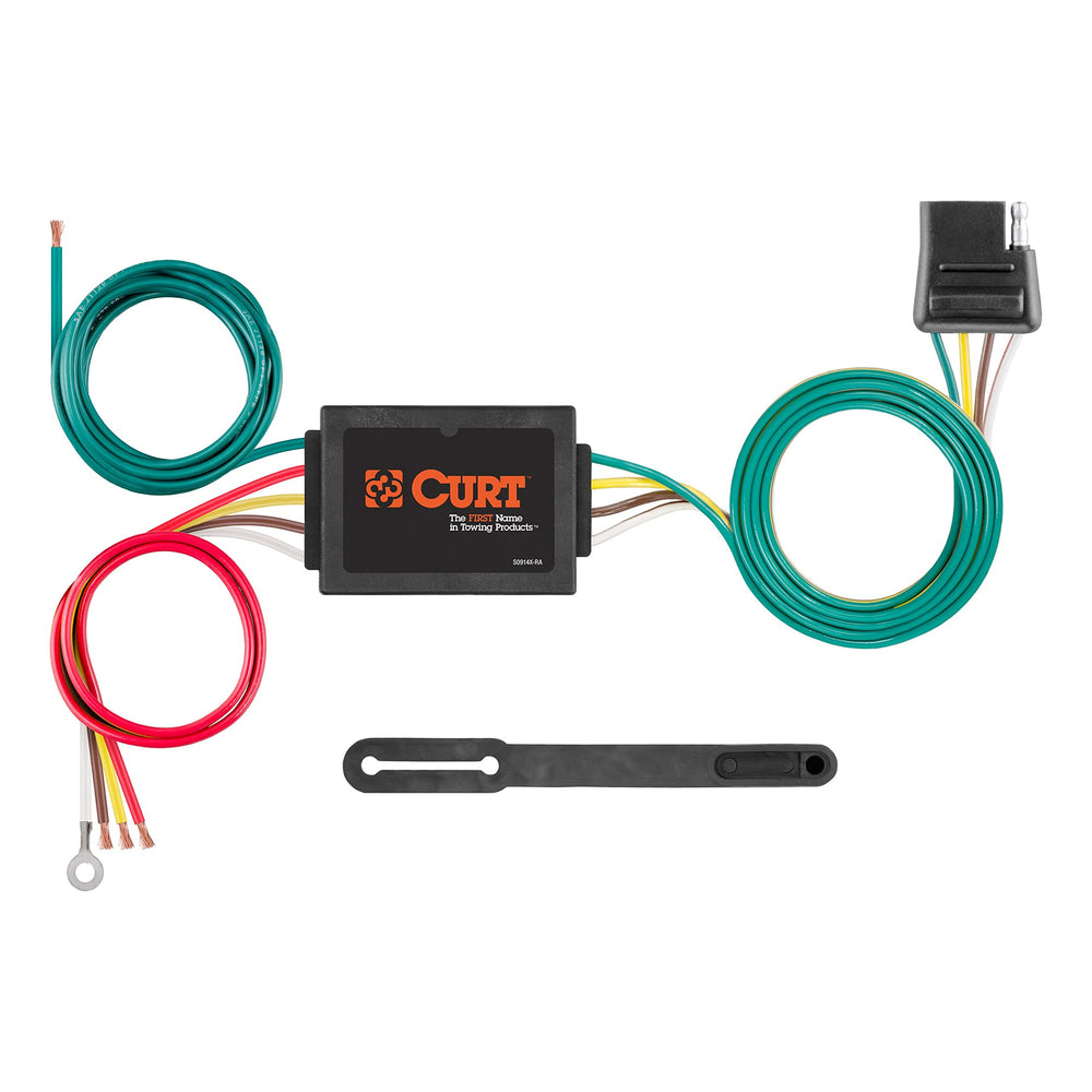CURT 56130 SMT Converter front view shows a compact taillight solution for trailers