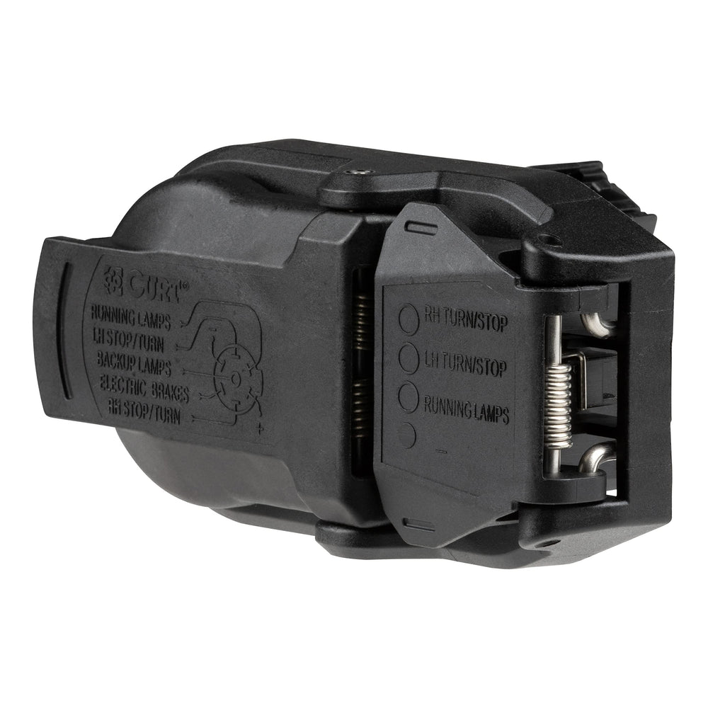 CURT 57020 rust-free plastic construction; durable trailer connector.