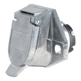 CURT 58170 vehicle-side 7-pin round socket ready for reliable trailer power.
