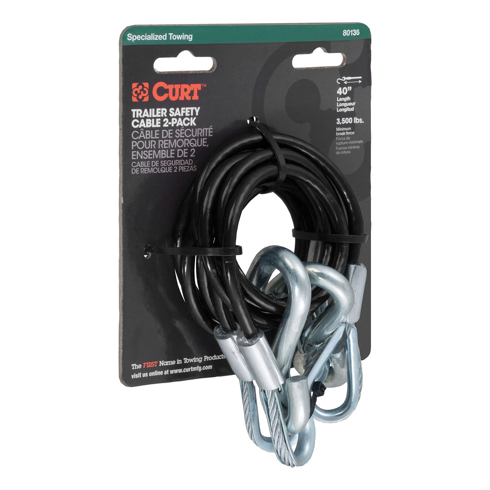 CURT ready-to-couple setup simplifies hitching for safer towing.