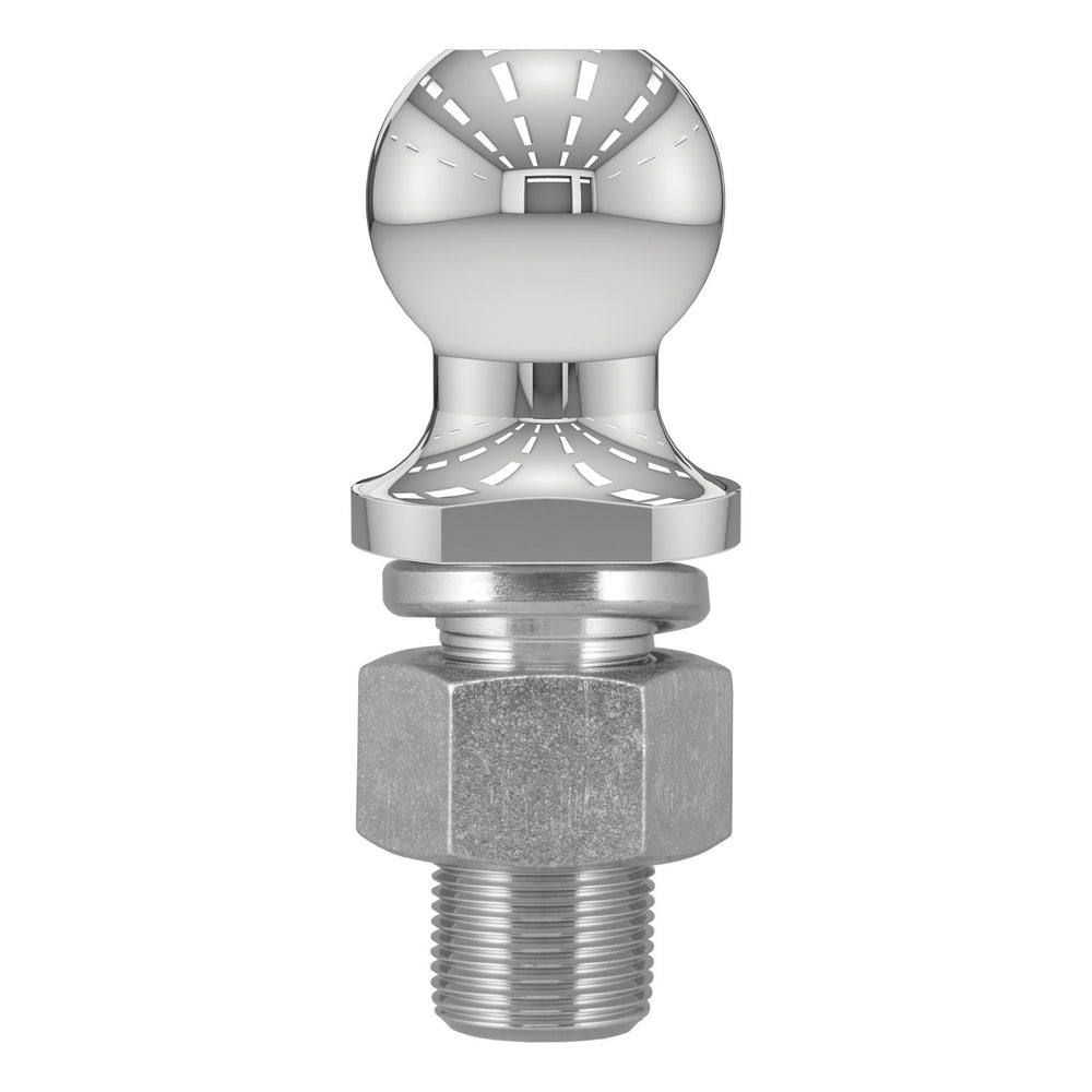 Includes zinc-plated hex nut and helical lock washer for secure install.