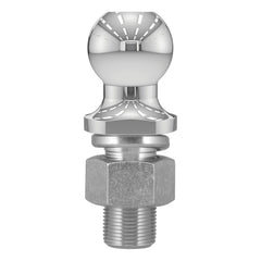 Includes zinc-plated hex nut and helical lock washer for secure install.